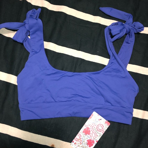 Toluca Swim Clara Tie Top - Picture 1 of 5